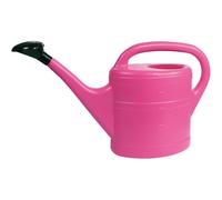 Large Watering Can With Rose 1 Litre Pink Plastic Outdoor Indoor Use