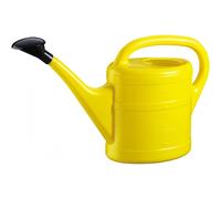 Large Watering Can With Rose 5 Litre Yellow Plastic Outdoor Indoor Use