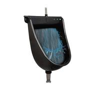 Large Waterless Plastic Urinals for Men - High Efficiency Washout with Urine Diverter - Ideal for Public, Garage, and Outdoor Use - Includes Hose