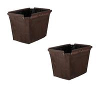 Large Waterproof Bag for 400L Cart - Oxford Fabric Replacement Bags for Sorting Laundry Ideal for Commercial Cleaning Carts & Hotel Service (Set of 2)