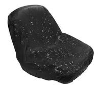 Large Waterproof Cover for Lawn Mower Tractor Seat Fits 16.5"-18",Universal Outdoor Dustproof Mower Seat Cover,Compatible with John Deere,Cub Cadet,Kubota,Craftsman,Husqvarna,Black