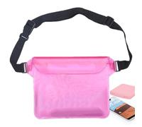 Large Waterproof Mobile Phone Pouch - Transparent Waist Bag for Swimming, Drift and Stream Travel - Protective Bag, Touchscreen Design Supports Mobile Phone at Any Time, Water Resistant