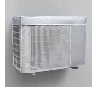 Large Waterproof Outdoor Air Conditioner Cover - Fabric with Breathable Mesh, Sunproof Protection for External AC Units(85 * 32 * 57cm)