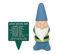 Large Weather Forecasting Gnome | Funny Novelty Garden Gnome