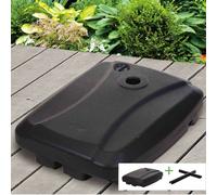 Large Weighted Water Filled 60L Garden Patio Parasol Base Umbrella Canopy Stand