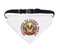 Large 'Welcome To Clown World' Dog/Cat/Pet Bandana (PD00064998)