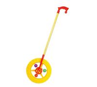 Large Wheel Push Toy for Children Outdoor Activity Toy for Encourage Balancing and Coordination Skills Cognitive Skills Improvement