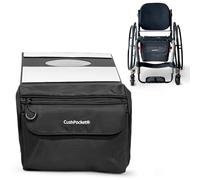 Large Wheelchair Bag by CushPocket Wheelchair Company (White)