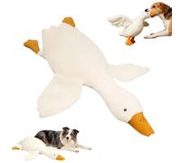 Large White Duck Dog Toy, Realistic Plush Goose Design, Durable & Bite-Resistant Chew Toys, Large Plush Pet Supplies for Dog Owners 190cm/74.8in *1