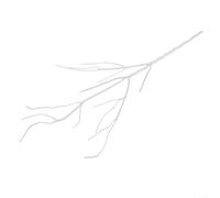 Large White Foam Dried Branch 90cm Wedding Decor(Small)