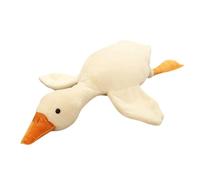 Large White Goose Plush Toy, Long Body Pillow for Sleeping, Soothing Cuddle Doll for Children and Adults
