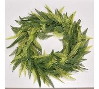 Large White Gypsophila Flower Garland Sunflower Door Decoration Grass Ring Pastoral Wedding Pendant Door Knocker-wave Grass Wreath Ring Autumn Decorations