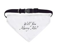 Large 'Will You Marry Me?' Dog/Cat/Pet Bandana (PD00063696)