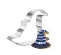 Large Witch Hat Cookie Cutter, Halloween, Stainless Steel Magic Hat Shape, Suitable for Halloween Baking
