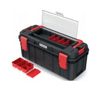 B2C Hand Tool Box Modular Organis Stackable Lockable Heavy Duty Metal Hinges 3 Sizes Large With Organiser