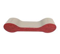 Large Wood Effect Corrugated Cardboard Cat Scratcher Board - Durable Cat Scratch Pad - Suitable for Cats & Kittens