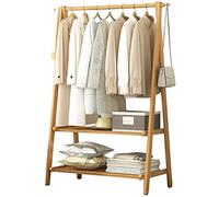 Large Wooden Coat Rack Stand With Hooks Sturdy Standing Shoe Rack And Coat Hanger For Entryway Living Room Bedroom 66/86/116Cm Height X 40Cm Width X 160Cm Height,B-116CM
