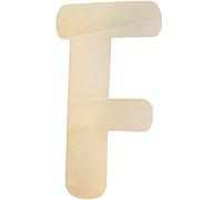 Large Wooden Letters 12 Inch, Unfinished 30cm Wooden Letter F for Crafts Children's Names Capital Alphabet 5mm Thick Wood Letters for Nursery Decor Wall Art Hanging Home Painting