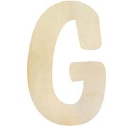 Large Wooden Letters 12 Inch, Unfinished 30cm Wooden Letter G for Crafts Children's Names Capital Alphabet 5mm Thick Wood Letters for Nursery Decor Wall Art Hanging Home Painting
