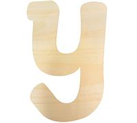 Large Wooden Letters 12 Inch, Unfinished 30cm Wooden Letter Y for Crafts Children's Names Capital Alphabet 5mm Thick Wood Letters for Nursery Decor Wall Art Hanging Home Painting