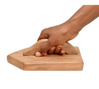 Large Wooden Tailor's Clapper with Handle for Quilting, Dressmaking, Seam Pressing, Beech Wood