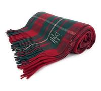 Large Wool Tartan Blanket, Fade Resistant, Bed, Cosy Sofa Throw (MacGregor)