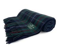 Large Wool Tartan Blanket, Fade Resistant, Bed, Cosy Sofa Throw (Robertson Hunting)