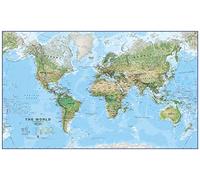 Large World Wall Map Environmental (Paper) 118.9cm (w) x 84.1cm (h)