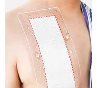Large Wound Dressings, Adhesive Waterproof Dressing Pad Bandage Patches for Post Surgical Shower Wound Cover,6PCS