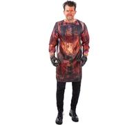 Massacre Man Kit Halloween Fancy Dress Kit Bloody Apron + Gloves Unisex