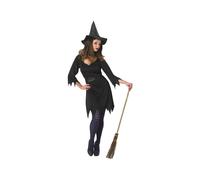 (Large - XL) Adults Enchantress Witch Costume Black