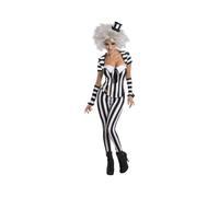 (Large - XL) Secret Wishes Womens Beetlejuice Corset Style Costume