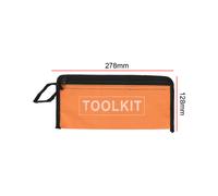 (large yellow) High Quality Zipper Canvas Oxford Multi-function Portable Bag Waterproof Organizer Hardware Toolkits Small Tool Bag Storage
