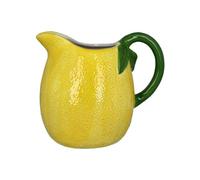 Large Yellow Lemon Jug, Large Lemon Shaped Jug, Ceramic Lemon Shaped Drinks Jug Pitcher, Lemon Jug Vase, Novelty Jug, Water Jug, Decorative Jug, Kitchen Gift Housewarming Present