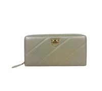 Large Zip-Around Wallet - female - PINKO - Wallets & Cardholders - Gray - ONE SIZE - Accessories ONE SIZE