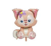 Large Zoo Farm Animal Party Foil Balloons Birthday Party Decorations - Suitable for air or helium (Cute Cat)