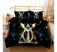(large220x240) Harry Potter School of Magic Digital Print Quilt Cover Set-8283 Badge