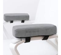 LargeLeaf 5 cm Extra Thick Chair Armrest Cushions Elbow Pillow Pressure Relief Office Chair Armrest Gaming Chair with Memory Foam Pads