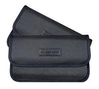 Larger Faraday Pouch[2 Pack], Faraday Bag Cage, RFID Signal Blocking Bag for Phones Privacy Protection and Car Key FOB, Anti-Tracking (Upgraded)