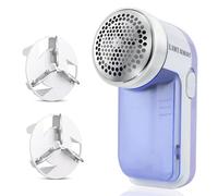 Larger Sized Electric Lint Bobble Remover and Fabric Shaver GC20010 with Free Extra Blade and More Powerful, Multi-Use De Fluffer and De Bobbler Mach