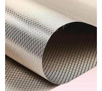 Largest Military Grade Faraday Fabric RFID Fabric RFID Shielding Nickel Copper Fabric Anti Radiation EMI Shielding Conductive Pads,silver-4x1.1m