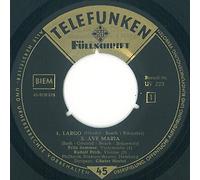 Largo/Ave Maria/Meditation(7" Vinyl EP)(1962)(Telefunken UV 223)