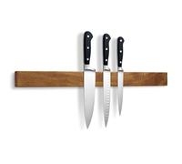 LARHN N52 Neodymium Magnetic Knife Holder for Wall - Acacia, 60 cm / 24″