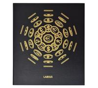 Larius Coin Album Scrapbook for 2 Euro Coins Banknotes Postcards Ring Binder for Coin Cases (Coin Album, Black), Münzalbum