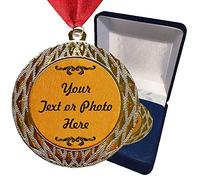 Larius Group Personalised Medal 30 years together or desired custom text | Unique Present Gift for Wedding, Anniversary, Birthday, Christmas, Valentines Day (Your Text + Box)
