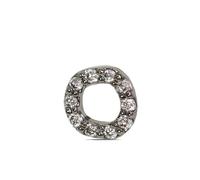 Lark & Berry 14kt gold Halo diamond earring - Silver One Size