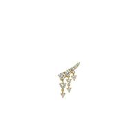 Lark & Berry 14kt yellow gold Royal Heiress diamond stud One Size