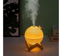 Lark Mini Humidifier. Portable Air Humidifier with USB for Bedroom, Desk, Plants & Baby Nursery. Moon Lamp, Ultrasonic, Silent & Auto Shut-Off 330ml