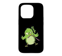 Lark sleeping Type early Bird catches Worm Case for iPhone 15 Pro