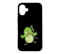Lark sleeping Type early Bird catches Worm Case for iPhone 16 Plus